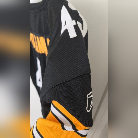 Reebok NFL Pittsburgh Steelers Mens Black Jersey #43 Troy Polamalu Size 50 EUC - Picture 6 of 6